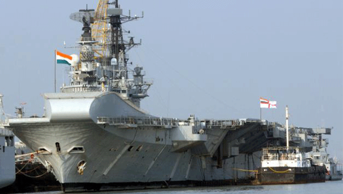 Indian Navy says goodbye to world's oldest aircraft carrier
