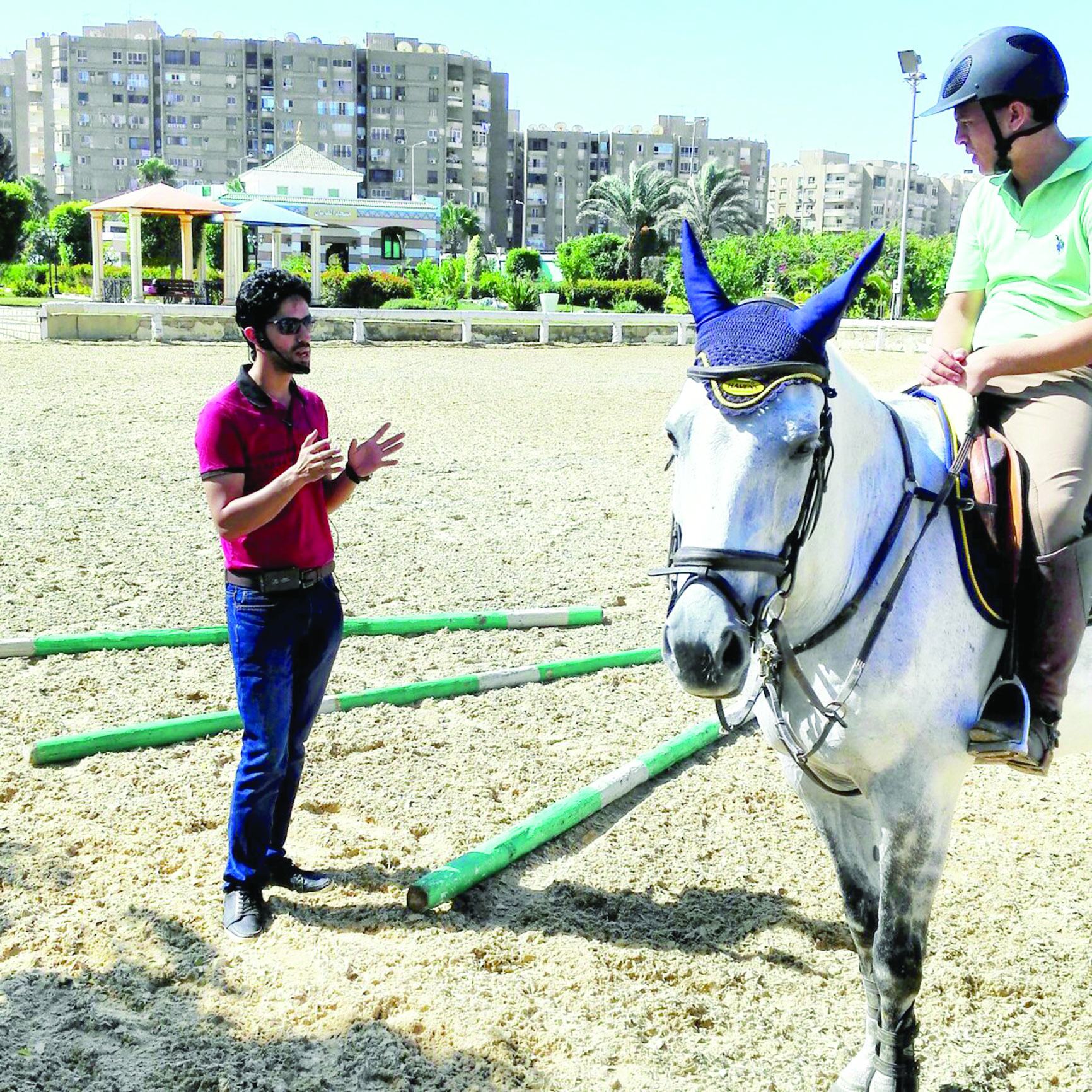 الحسني يحصل على لقب المدرب الدولي المعتمد من الاتحاد الدولي للفروسية