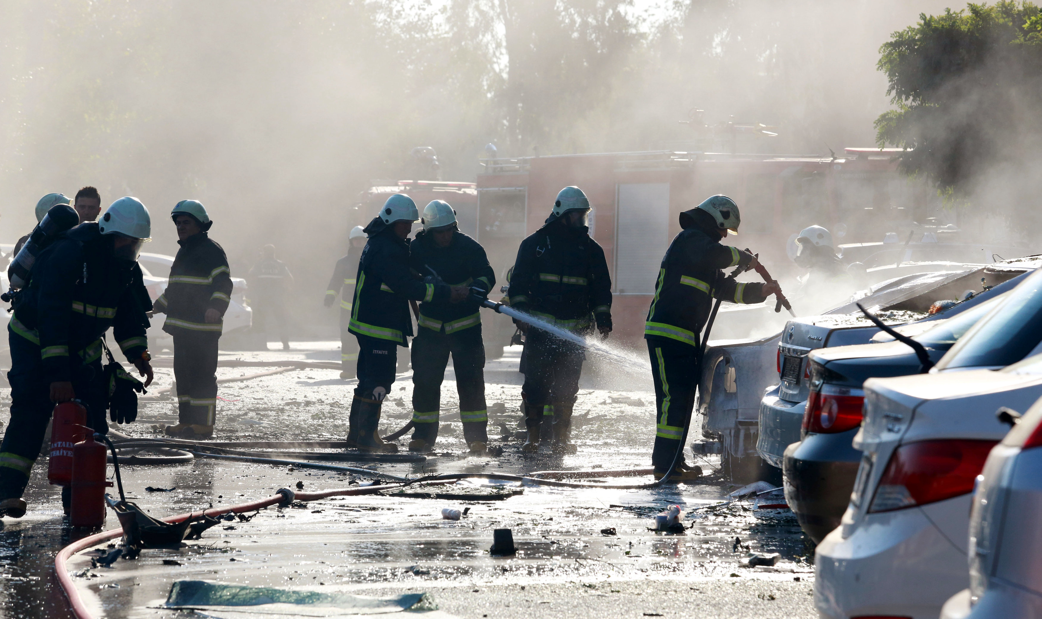 Explosion hits southern Turkey's Antalya