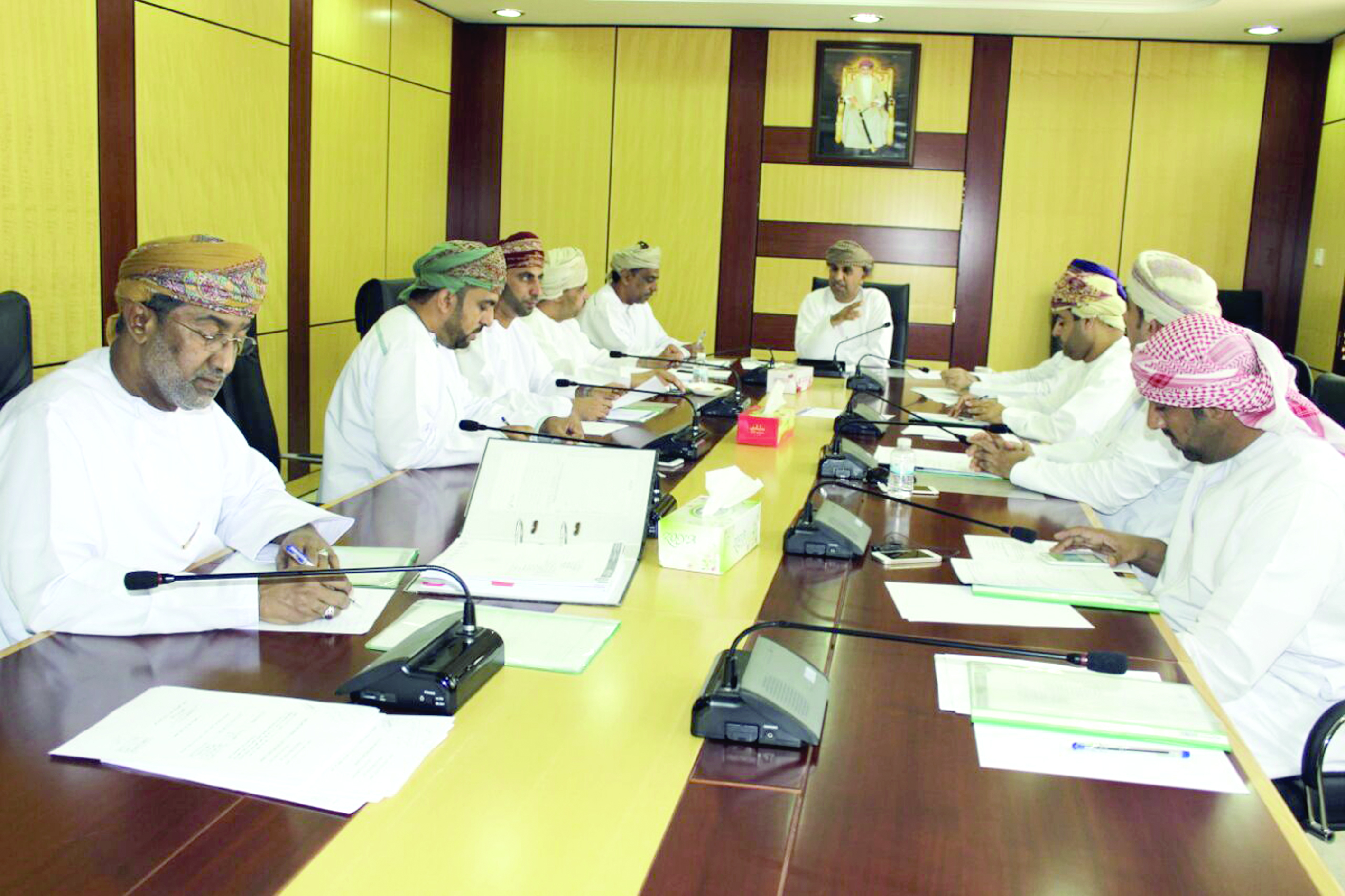 مناقشة تنظيم ملتقى روّاد الأعمال الخليجي