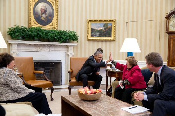 شاهد..  أفضل صور لأوباما في البيت الأبيض خلال 8 سنوات