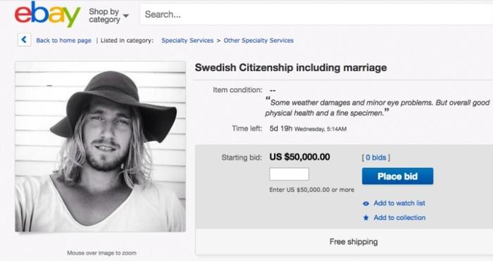 عرض لمعارضي ترامب.. تزوج سويدية واحصل على المواطنة