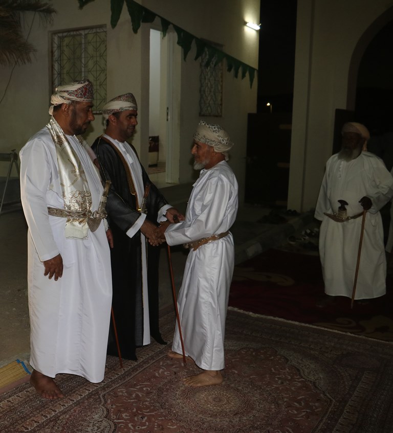 حفل استقبال في أدم بمناسبة العيد الوطني