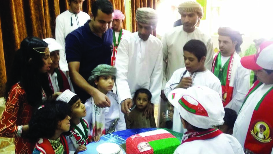 جمعية رعاية الأطفال المعوقين بينقل تحتفل بالعيد الوطني