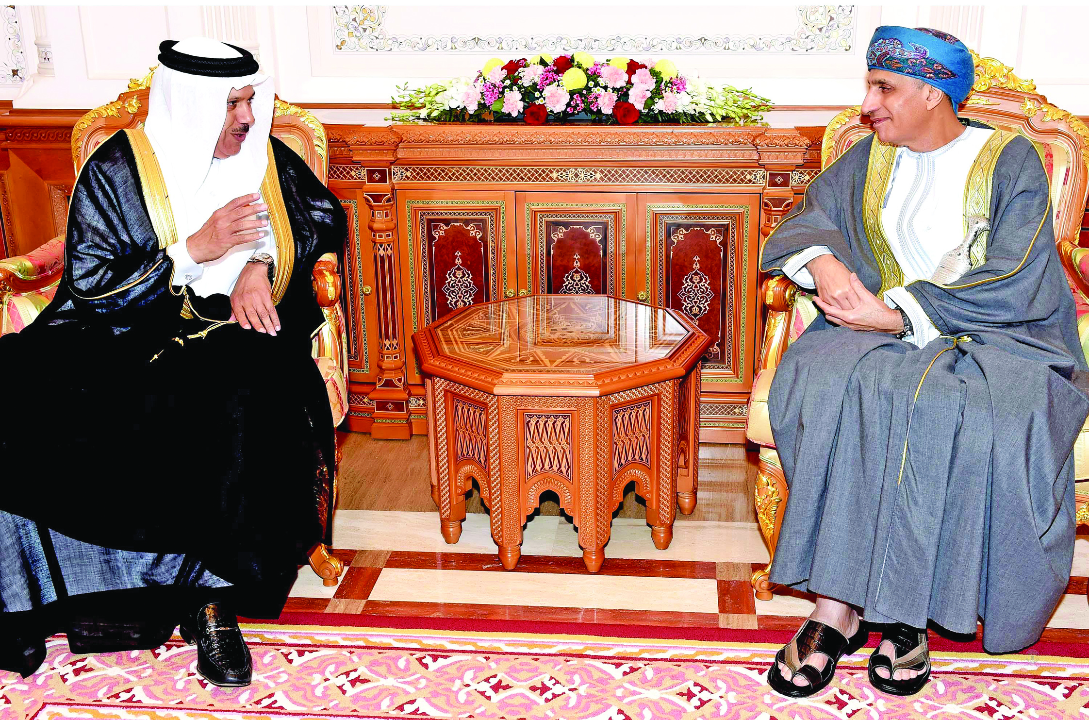 Sayyid Fahd meets GCC Secretary General