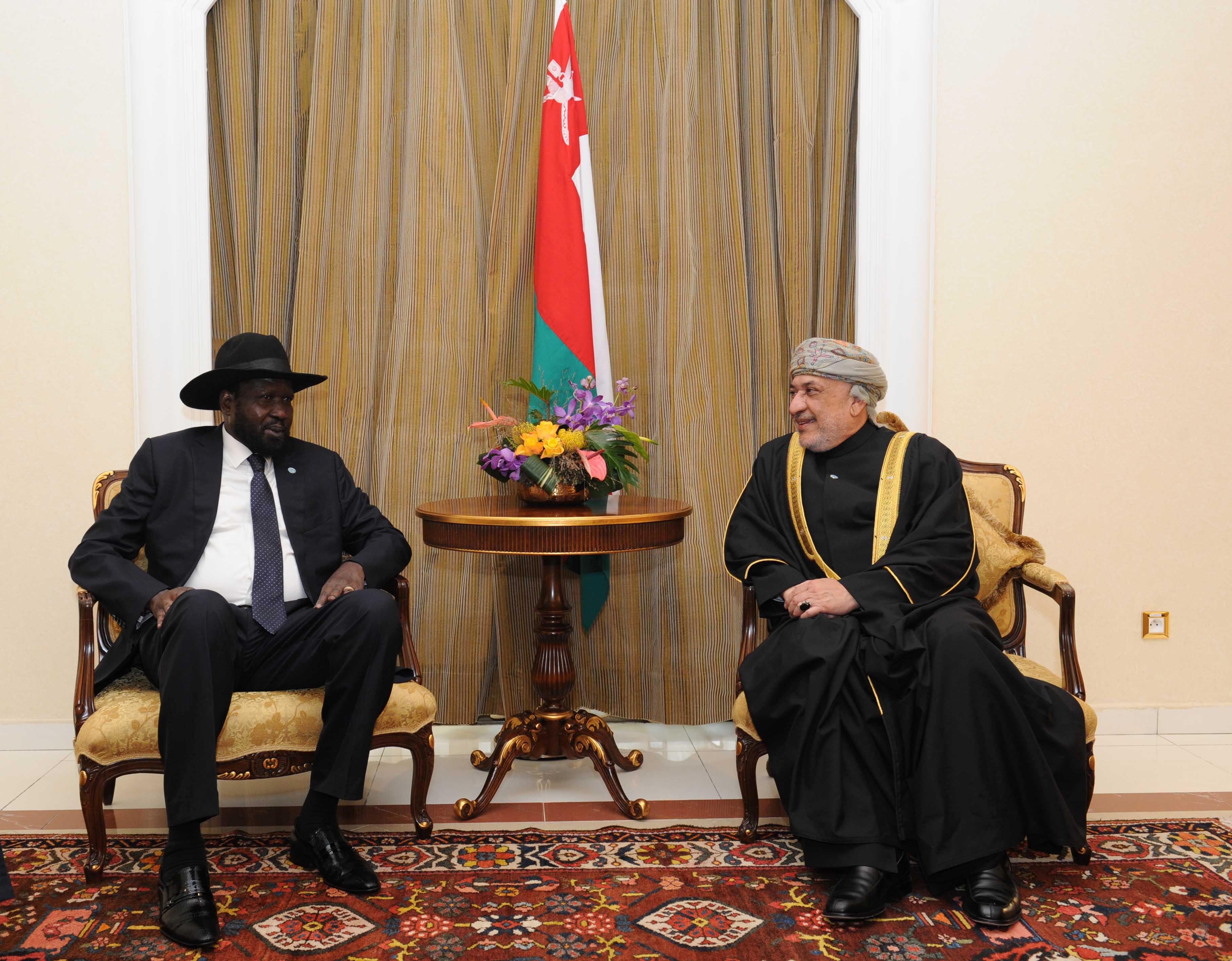 State Council chairman receives South Sudan president