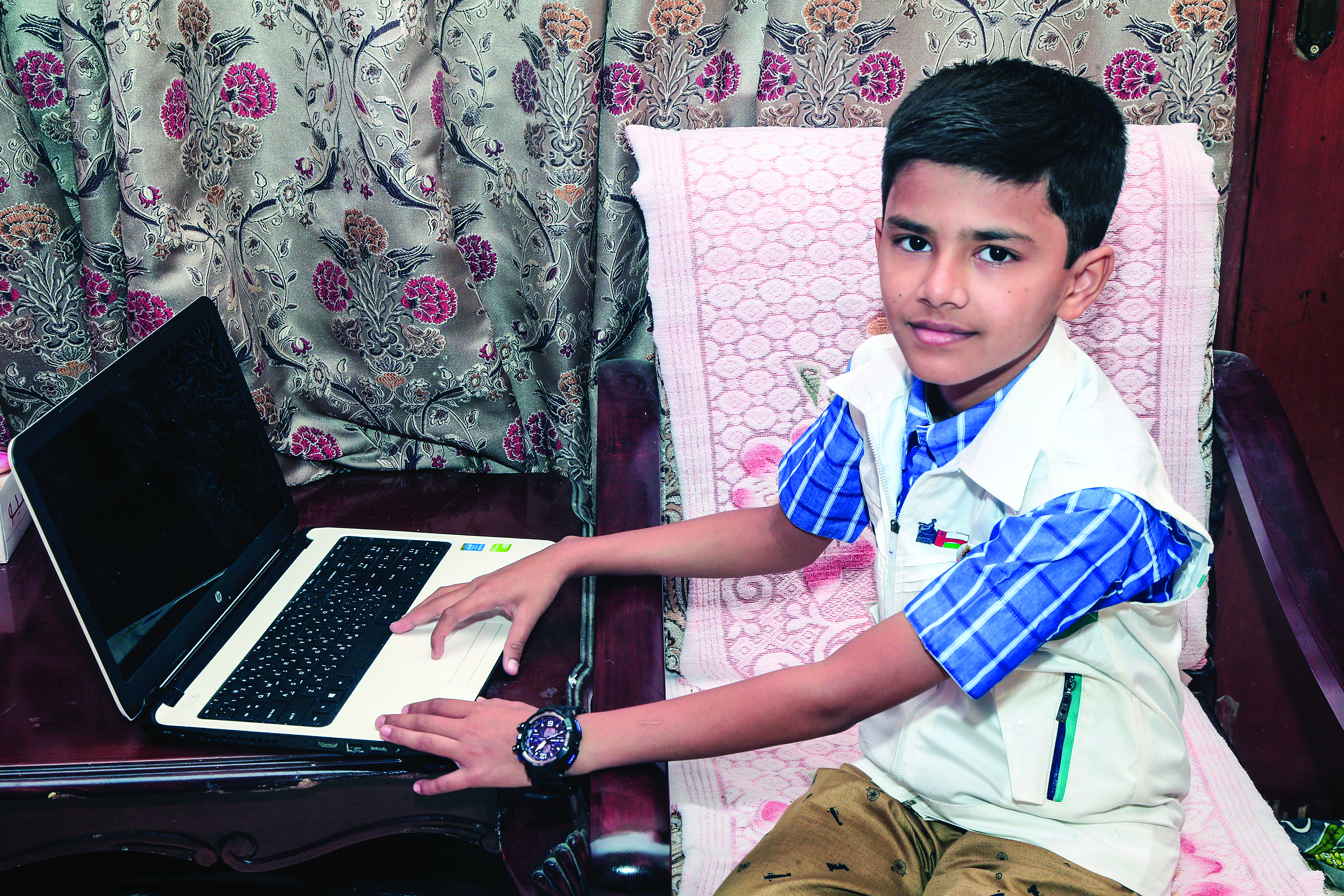 Indian School Wadi Kabir student is the lucky winner of ‘I Love the Sultan’ campaign