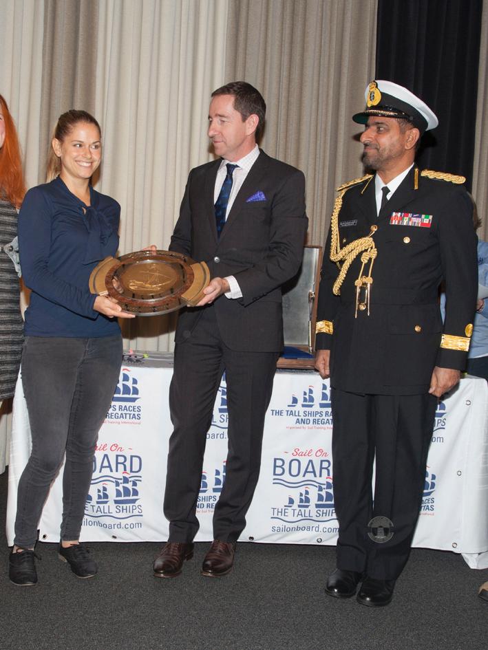 Royal Navy of Oman receives Sultan Qaboos Award for sailing