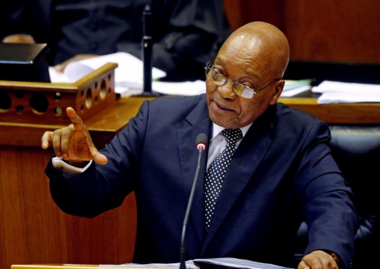 South Africa's Zuma survives move to oust him