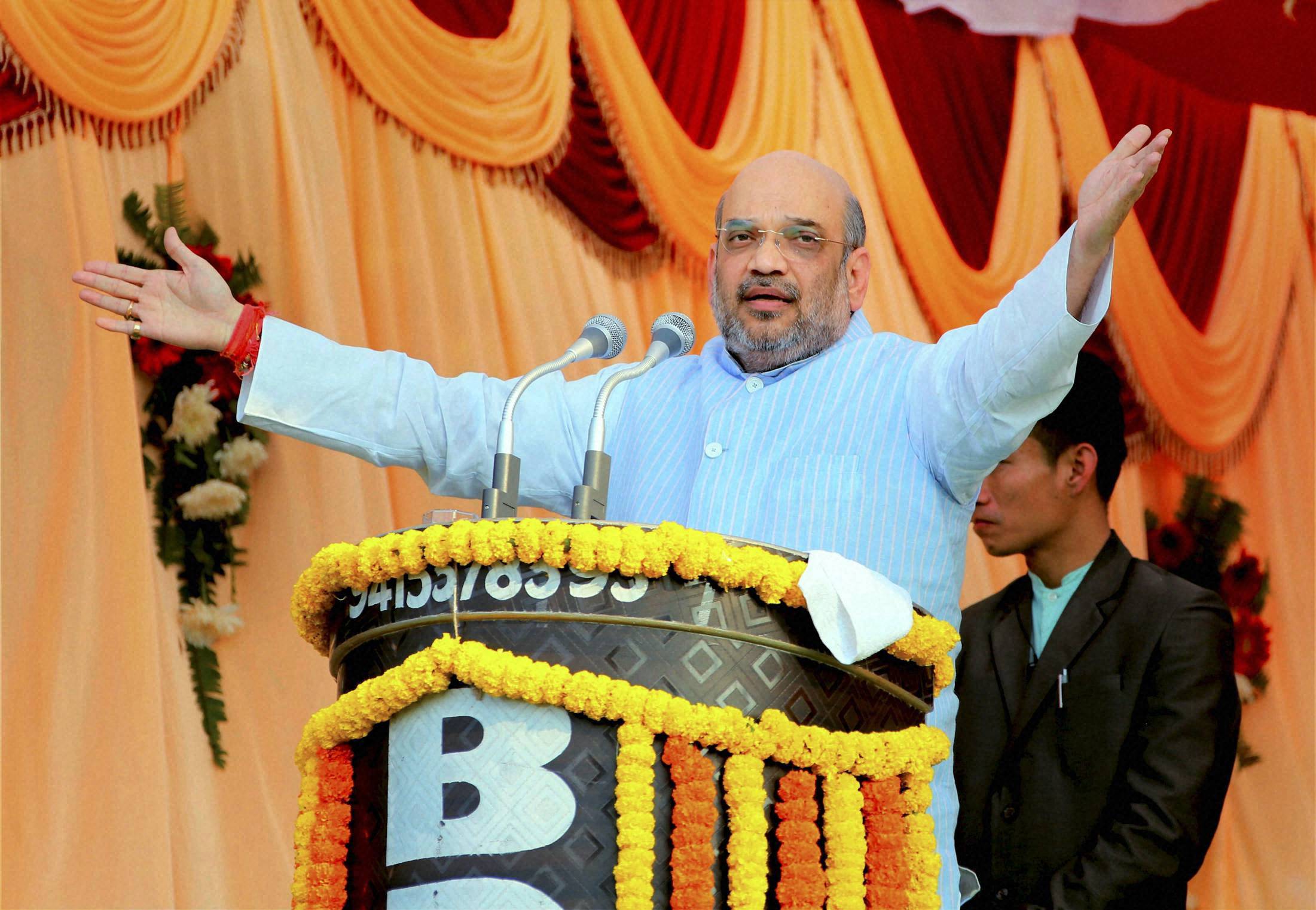 Opposition organising bandhs, BJP winning every election: Shah