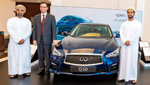 All new Infiniti Q50 sports sedan launched in Oman