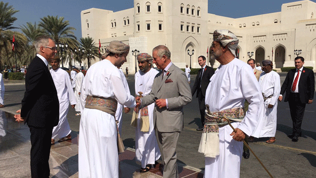 Prince Charles, Camilla visit Oman’s National Museum