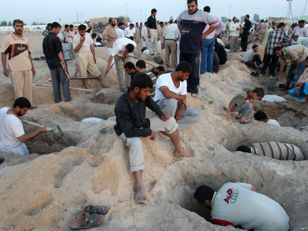 معارك الموصل تطال الأموات .. وتمنع دفنهم