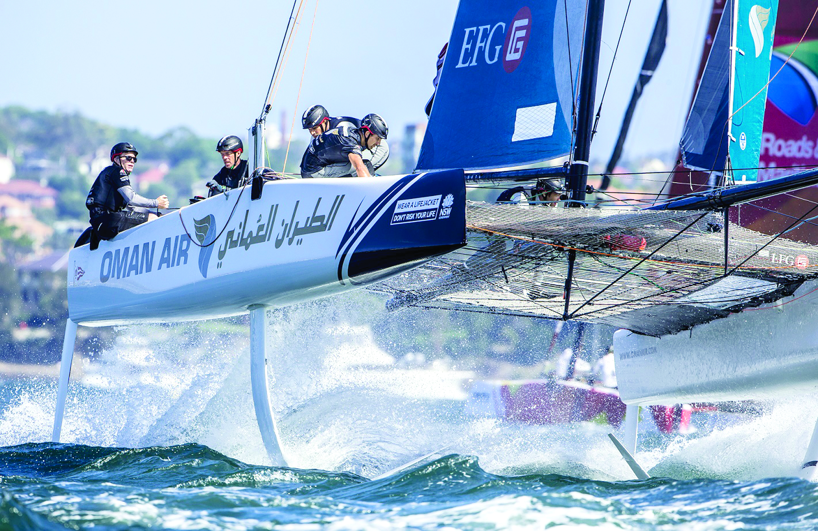 فرصة الفوز بسباقات الإكستريم متوفرةالينجي السويسري يوسع الفارق مع الطيران العماني