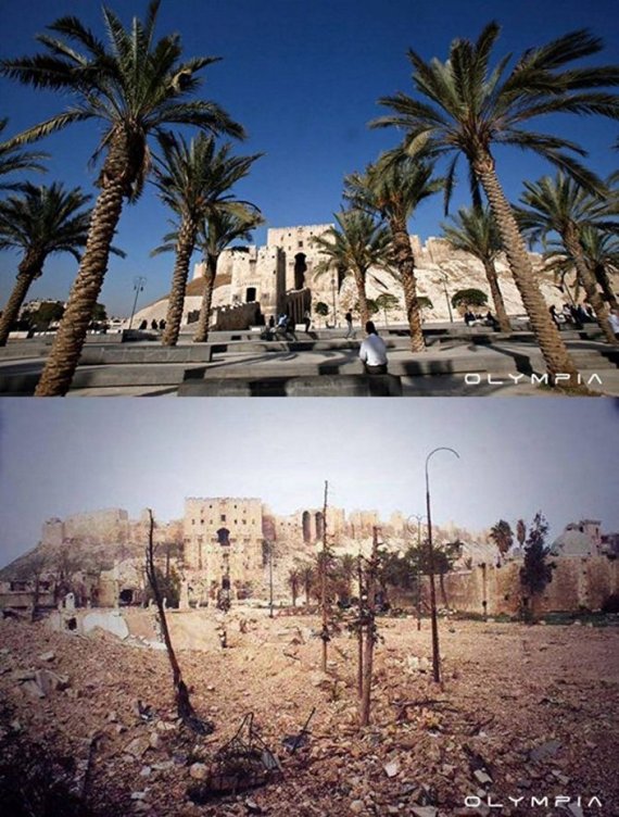 بالصور .. حلب تحولت إلى إطلال مدينة