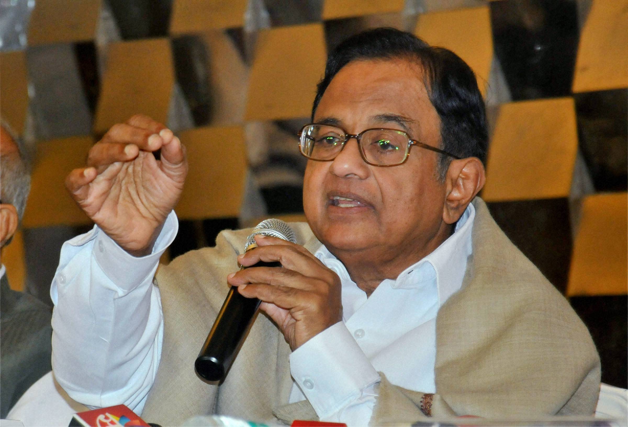 Note ban a thoughtless move, attack on poor: Chidambaram