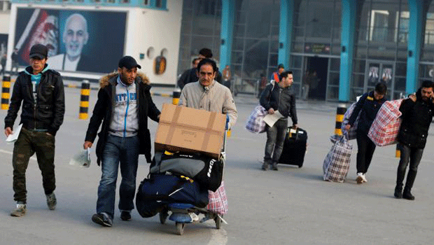 Dozens of Afghans deported from Germany arrive in Kabul