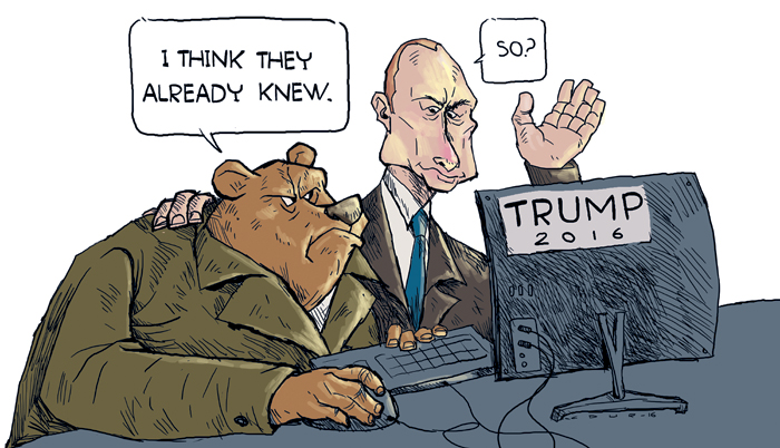 Putin hacking US election
