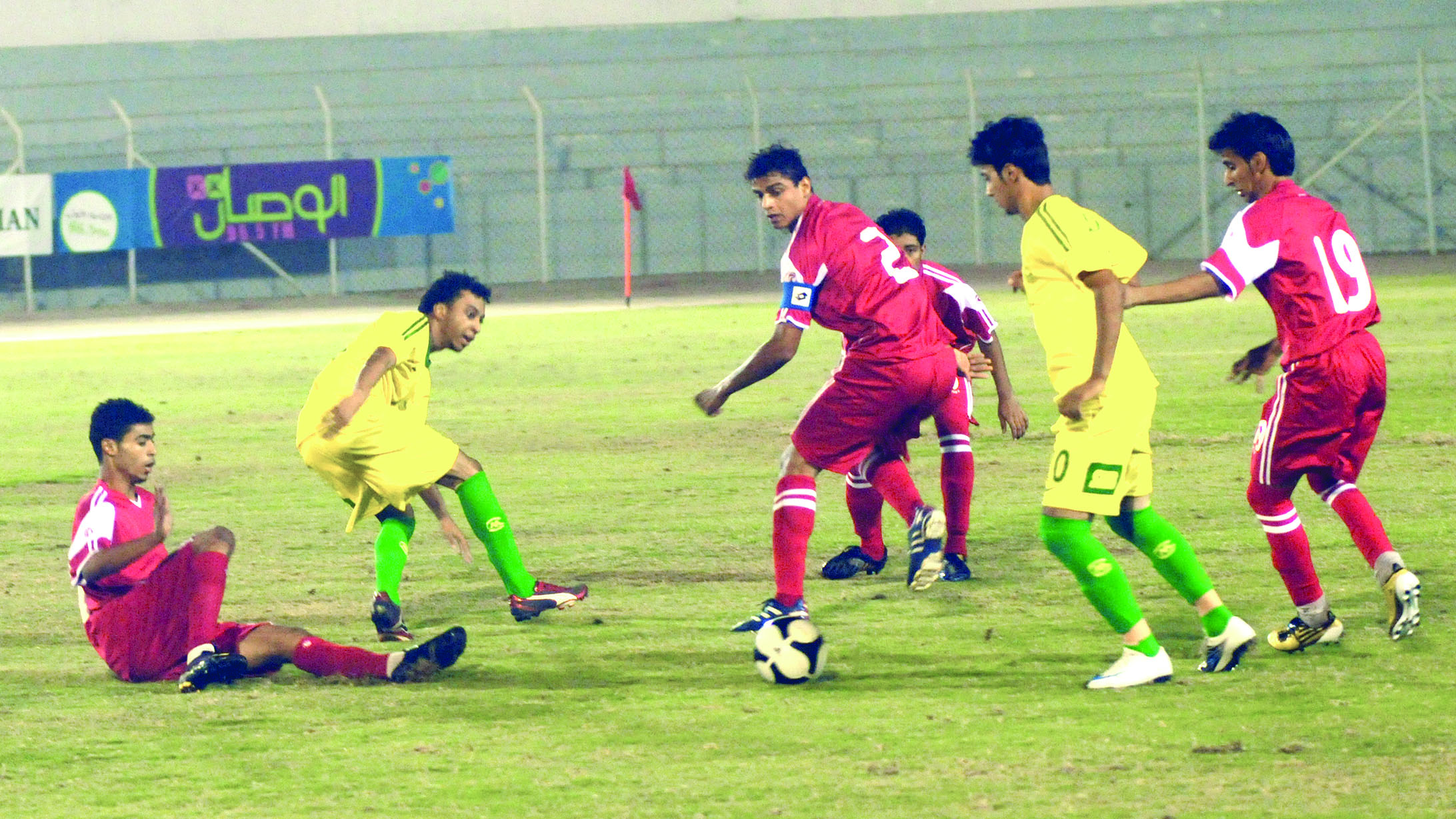 مهرجان أهداف في دوري الرديف