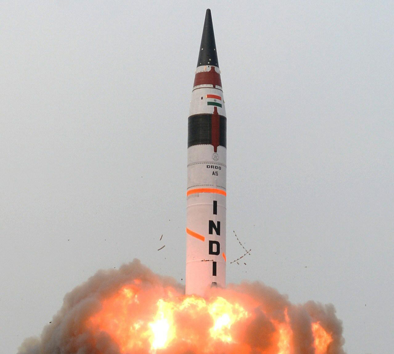 India's most lethal missile Agni-V successfully test fired