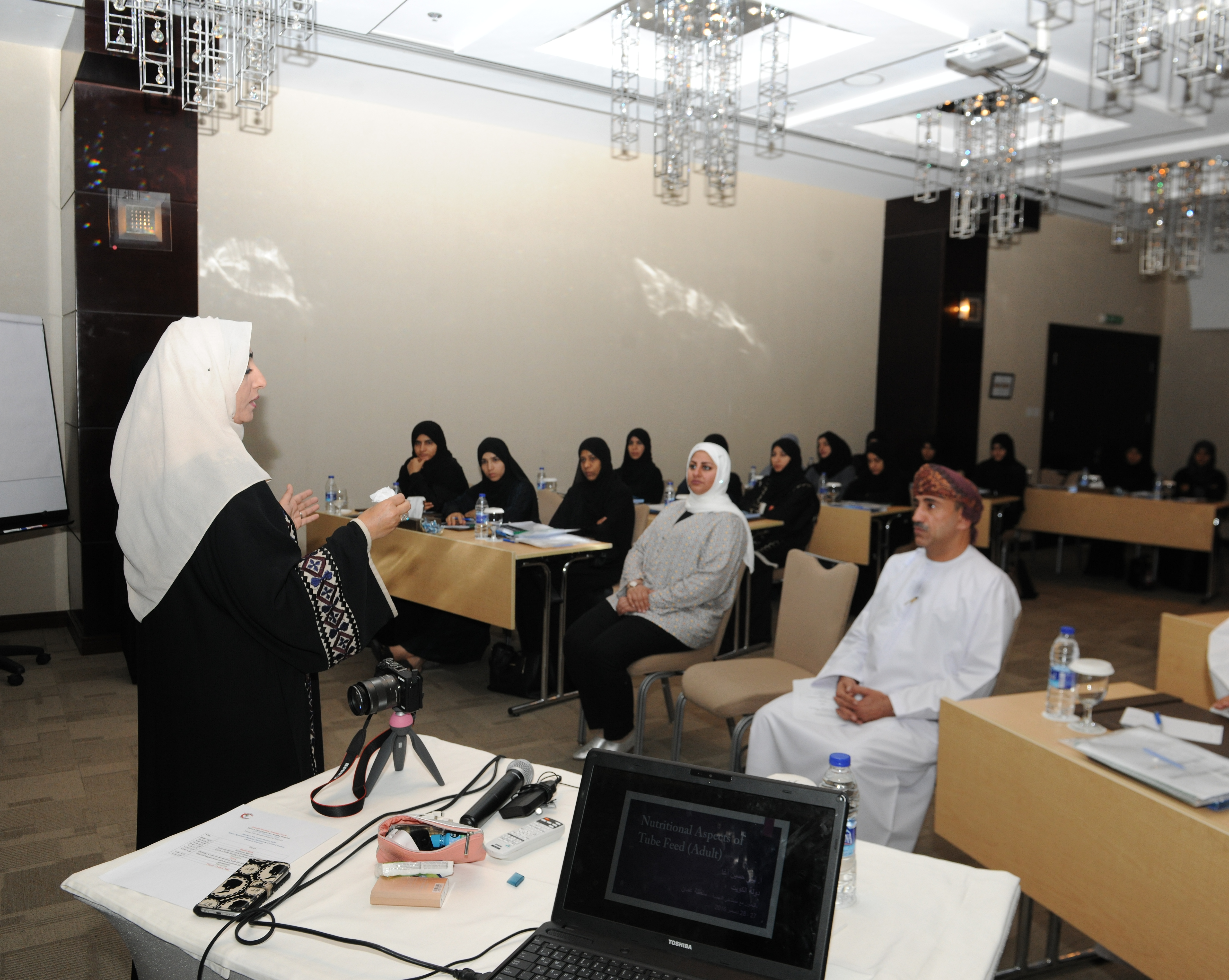 تدريب كوادر صحية على التغذية العلاجية الأنبوبية