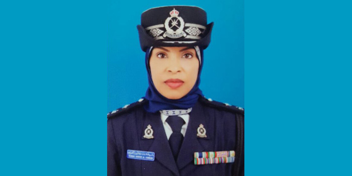 Meet the first female officer in charge of an Oman police station