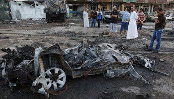 مصرع شخص وإصابة ستة في انفجار سيارة مفخخة جنوب غرب بغداد