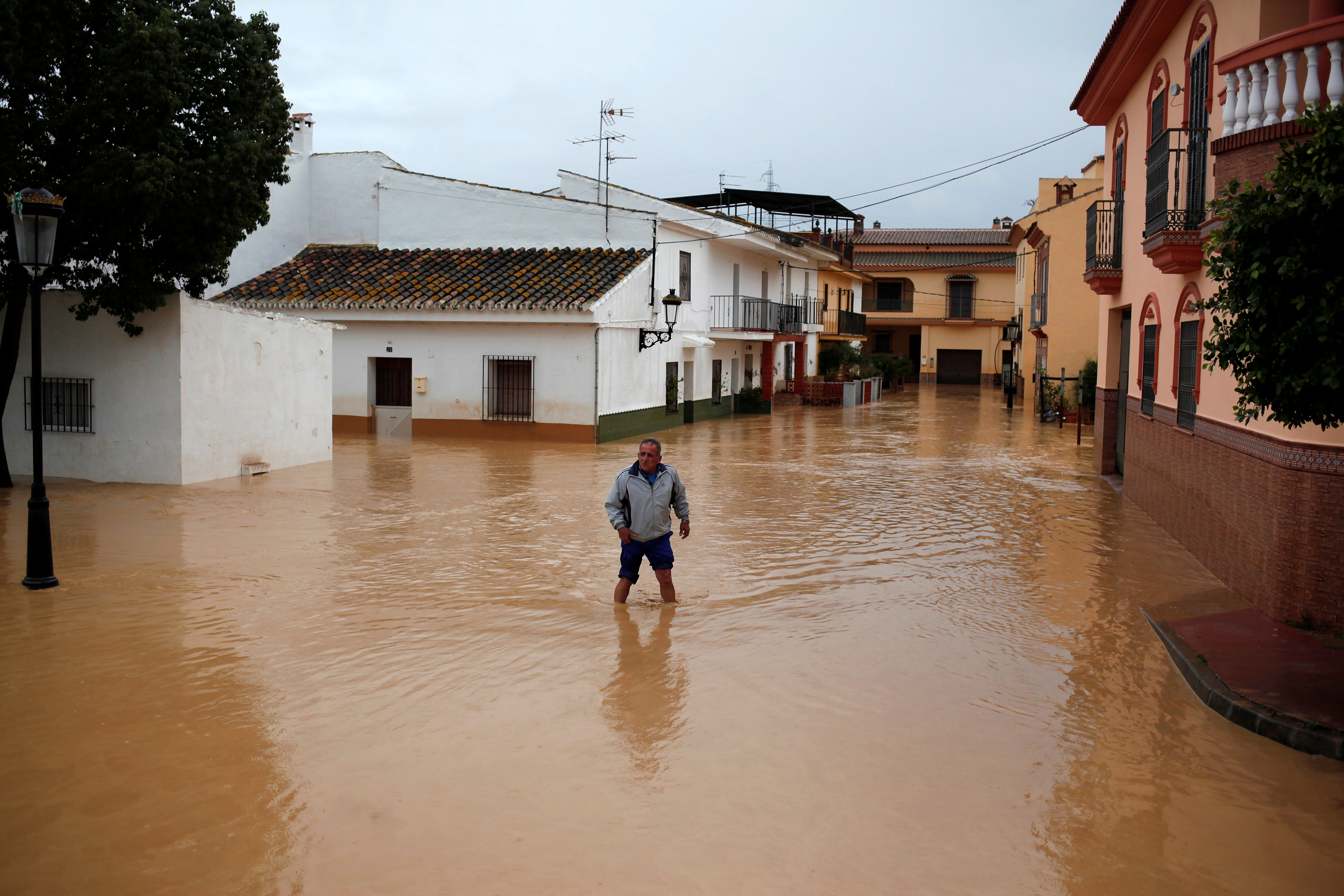Severe rain causes flooding in southern Spain, one woman dead