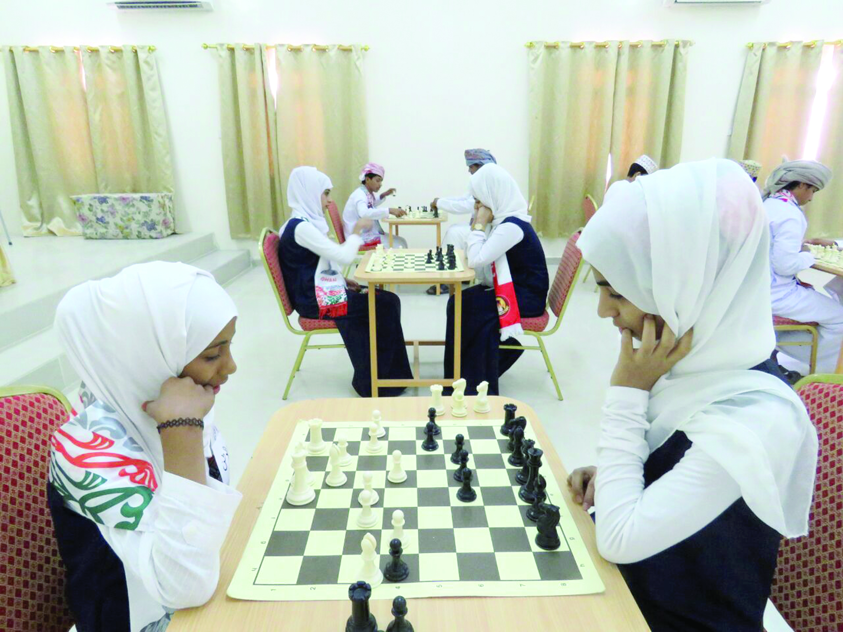 اتحاد الرياضة المدرسية ينظم مهرجان الشطرنج المدرسي بالوسطى