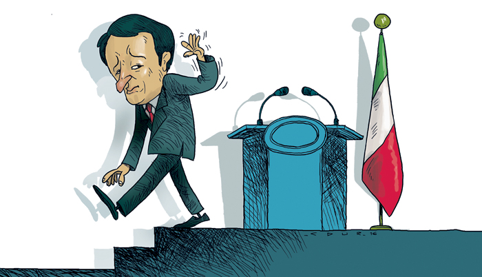 Renzi suffers loses in Italy referendum