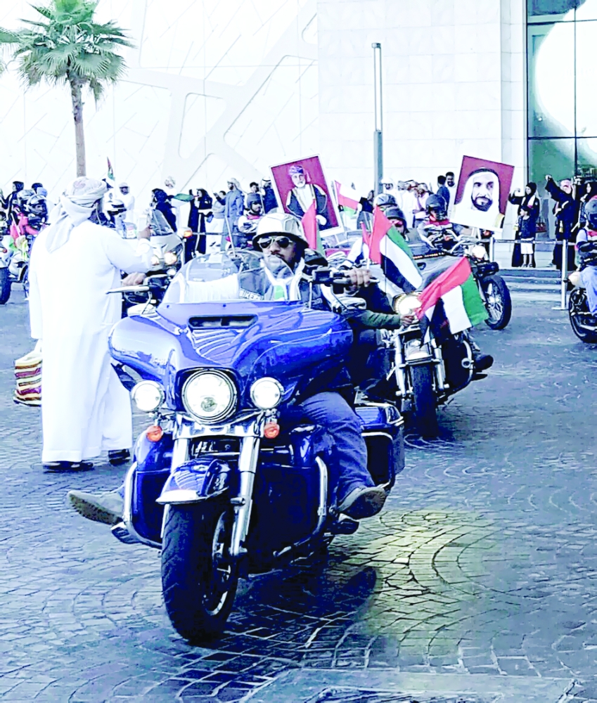 «مسقط بايكرز» يشارك الأشقاء الإماراتيين بعيد الاتحاد الـ45
