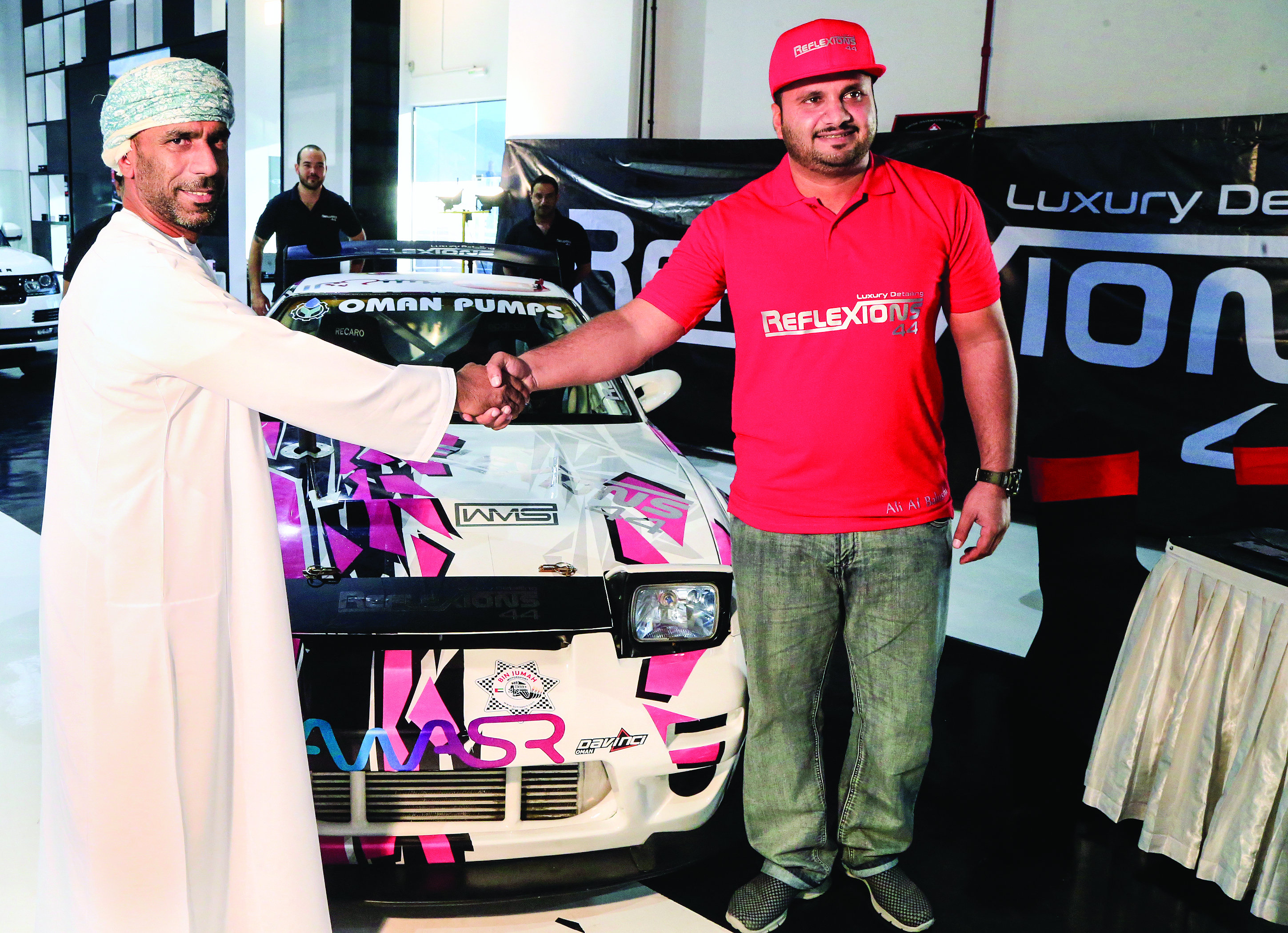 Oman’s Ali Al Balushi hopes to drift to glory with Reflexions 44 backing