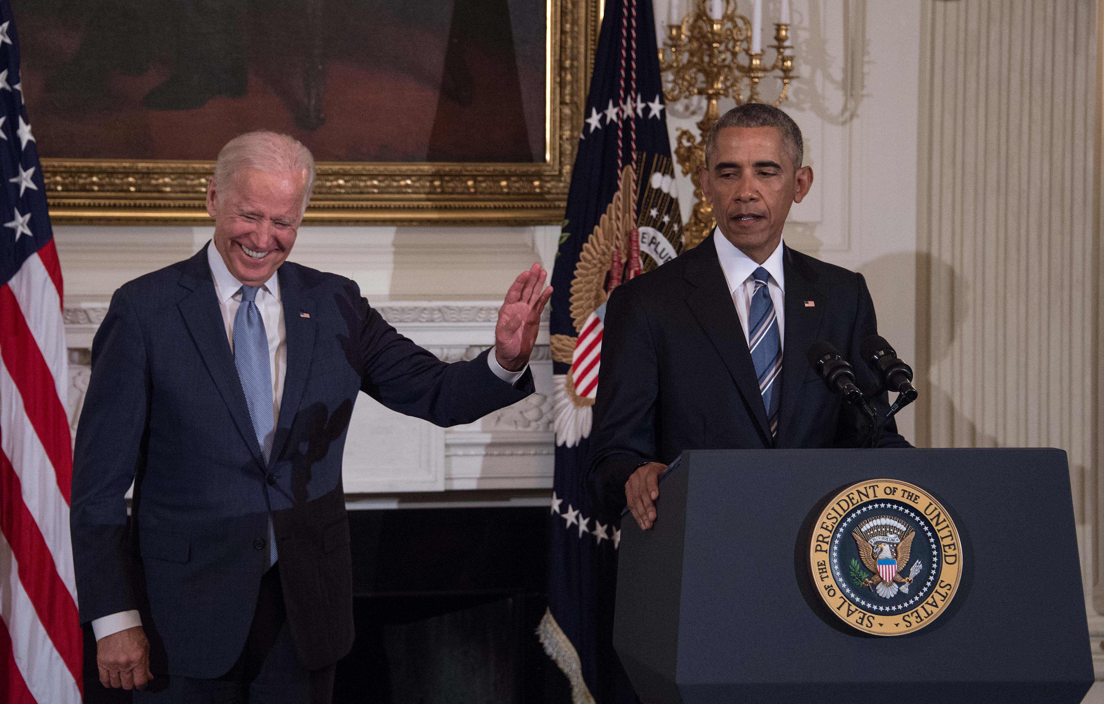 Obama surprises Vice President Biden with Medal of Freedom