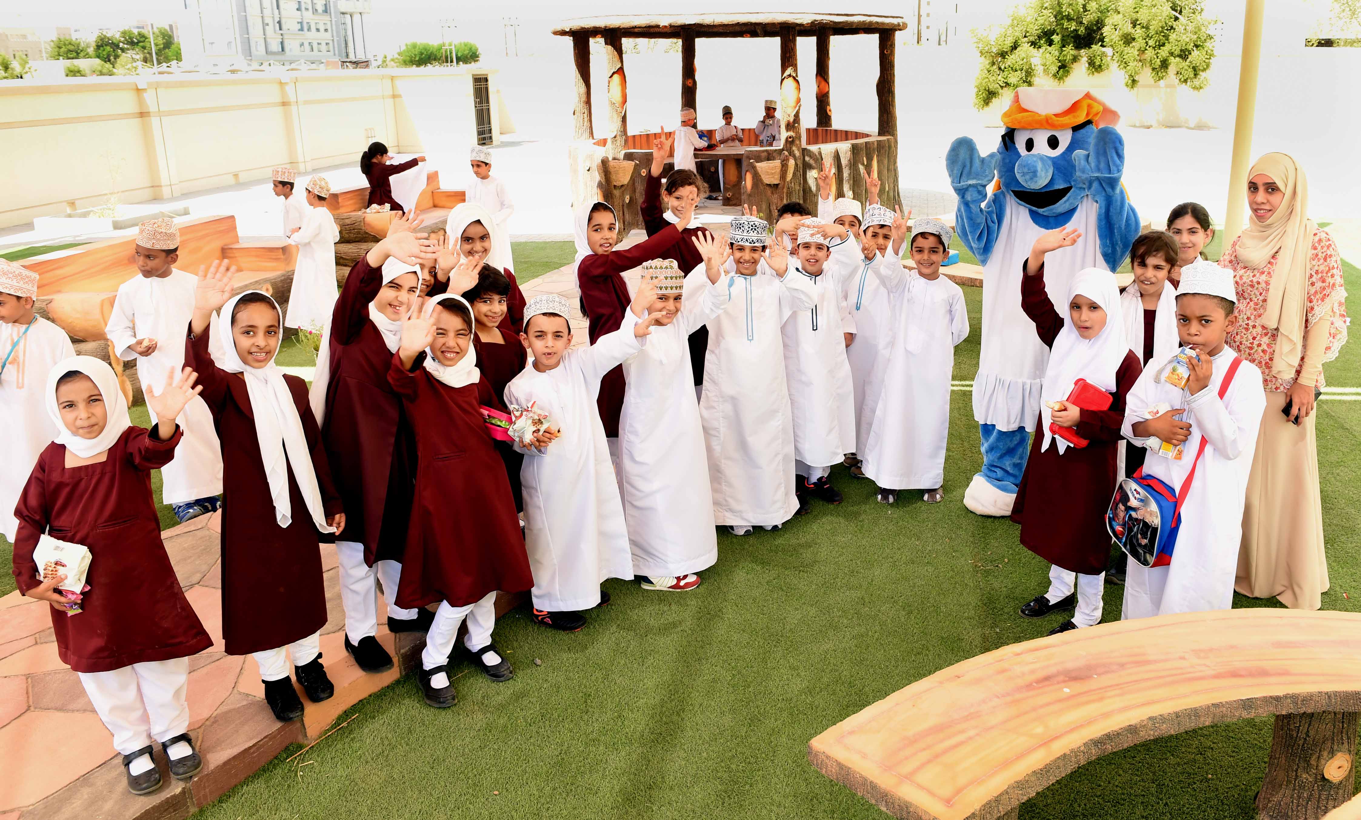 Education and heath conditions of Oman's children improve