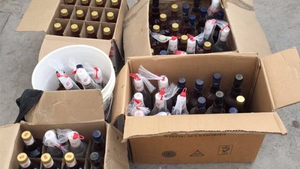 Oman crime: 48,966 bottles of liquor seized in raid