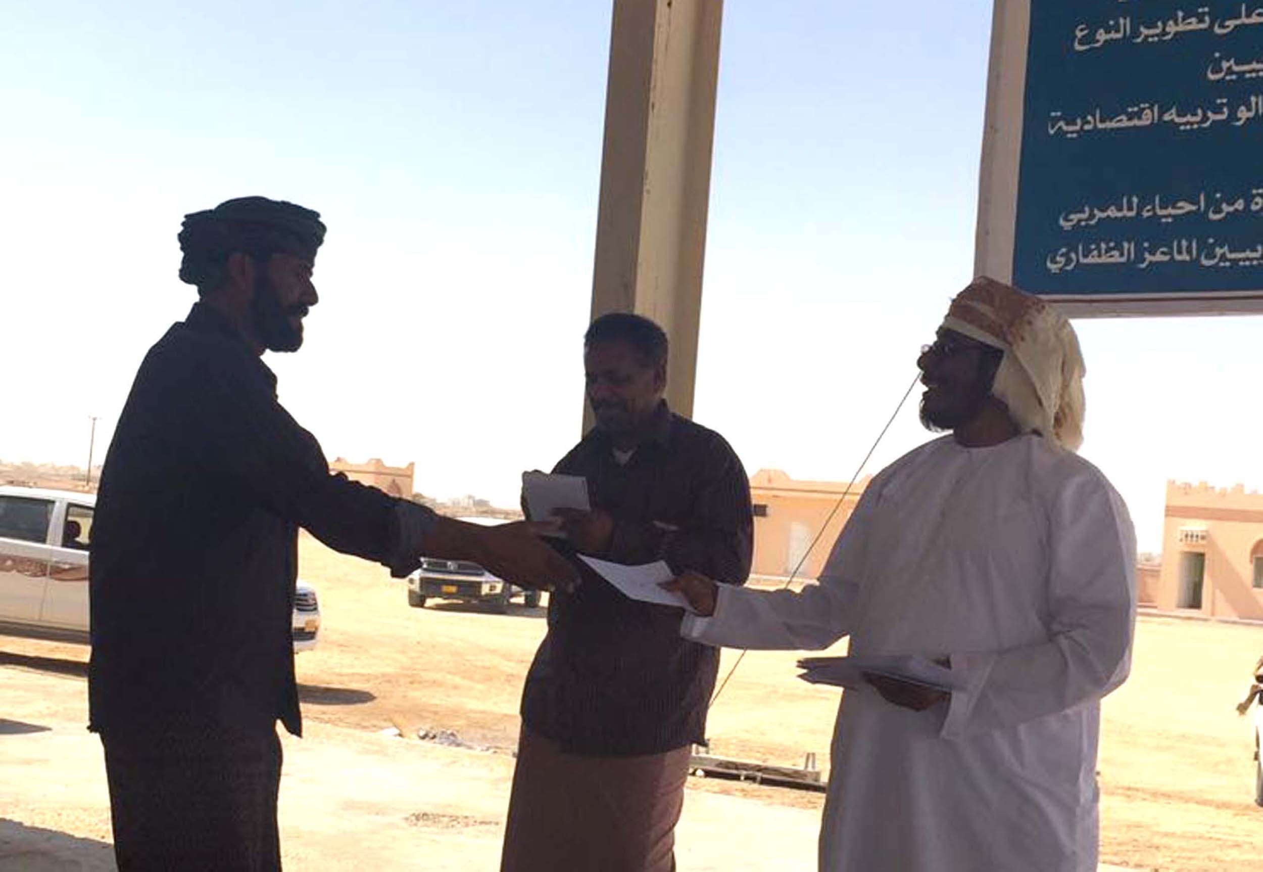 بعد الإبل.. الماعز العمانية تدخل على خط المنافسة