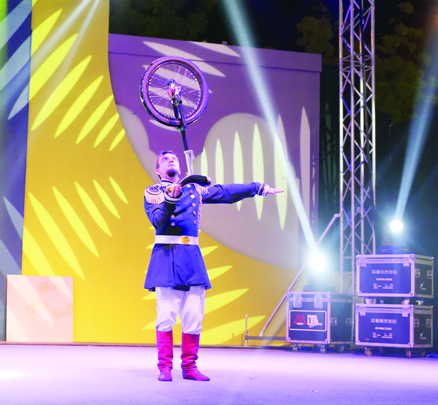 حركات بهلوانية الدراجة الهوائية