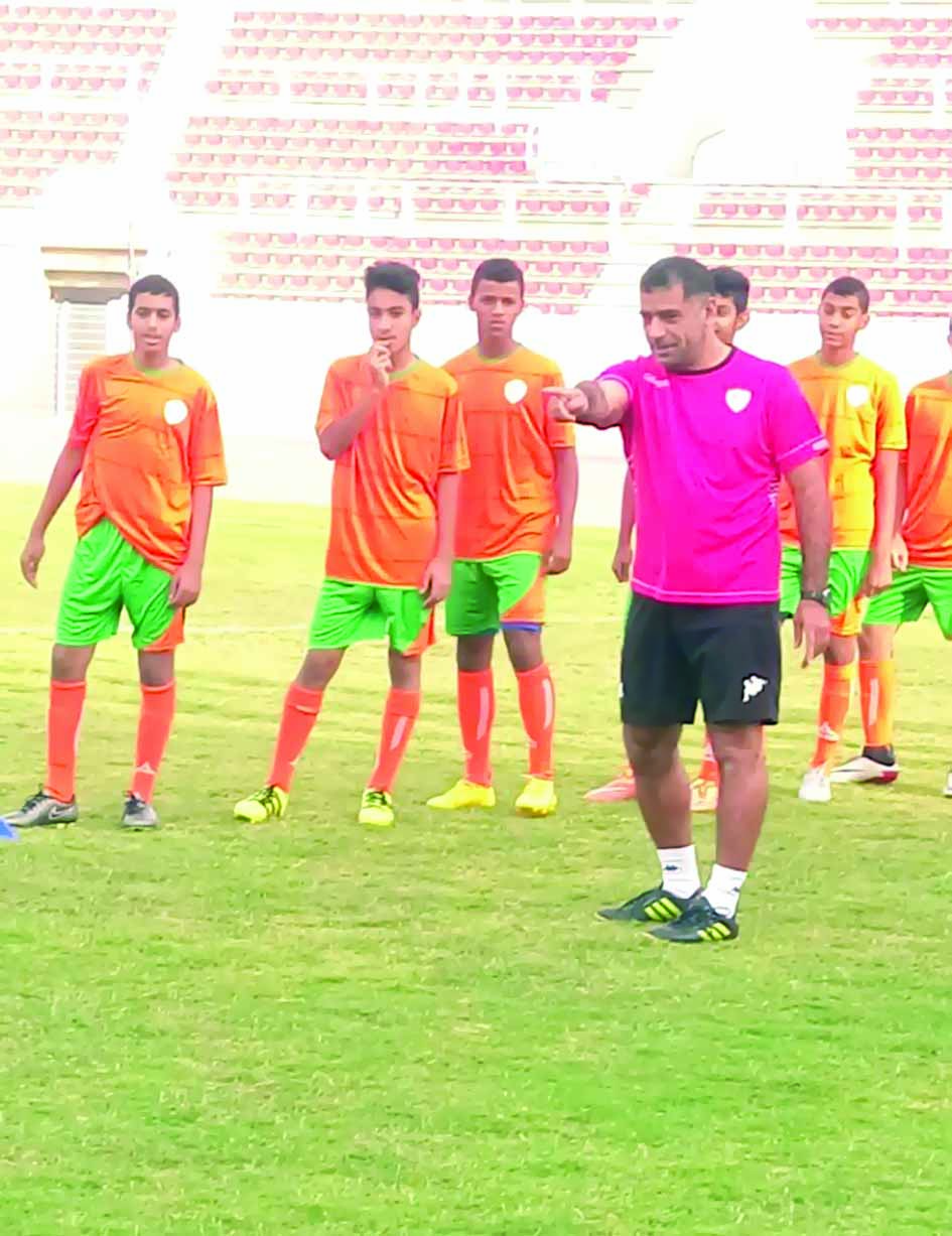 الصباحي يواصل تجربة اللاعبين لضمهم لمنتخب الناشئين