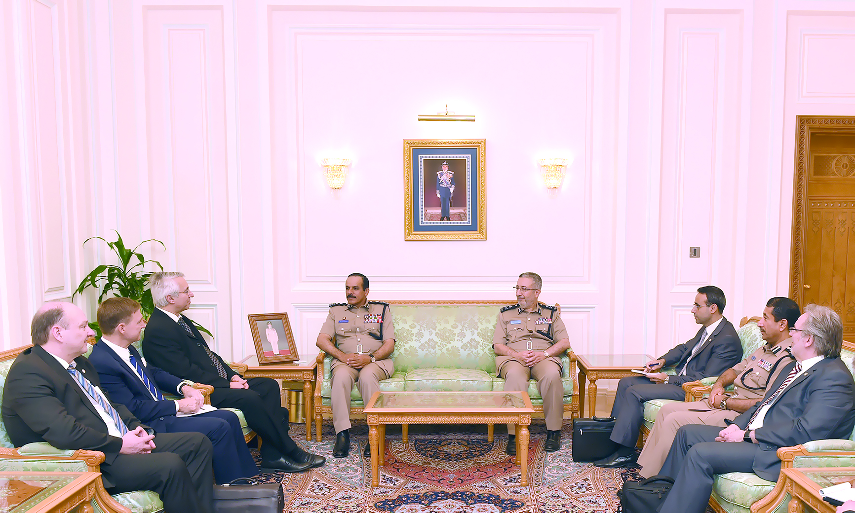 الشريقي يبحث التعاون الشرطي مع ألمانيا