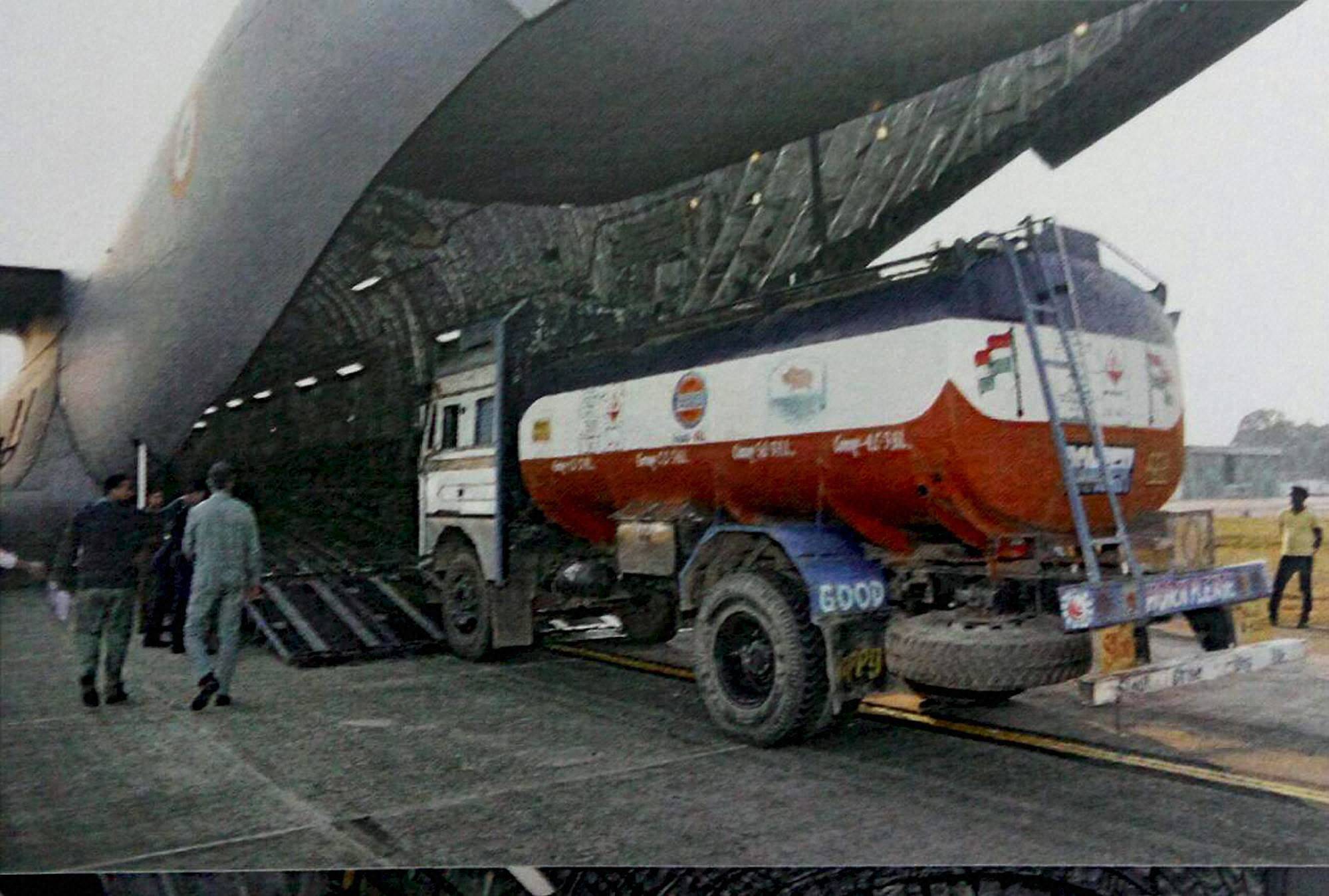 Centre sends 35 tonne petroleum products to crisis-hit Manipur