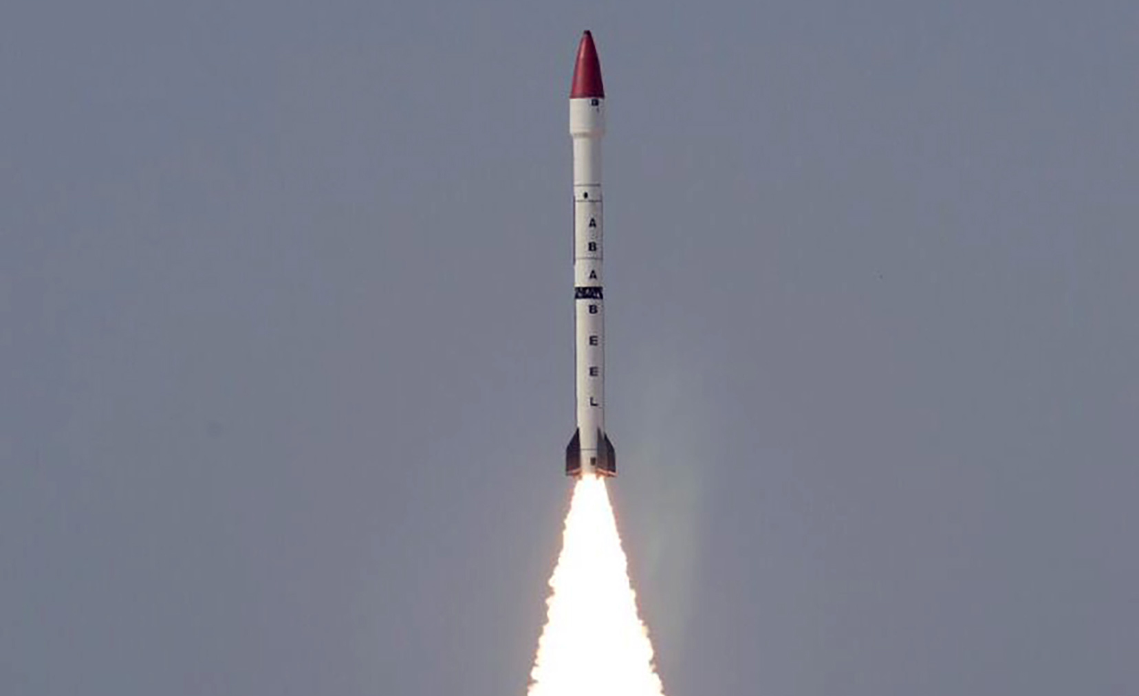 Pakistan conducts first flight test of nuclear-capable Ababeel missile