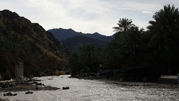 Soaked Saham tops Oman rainfall table