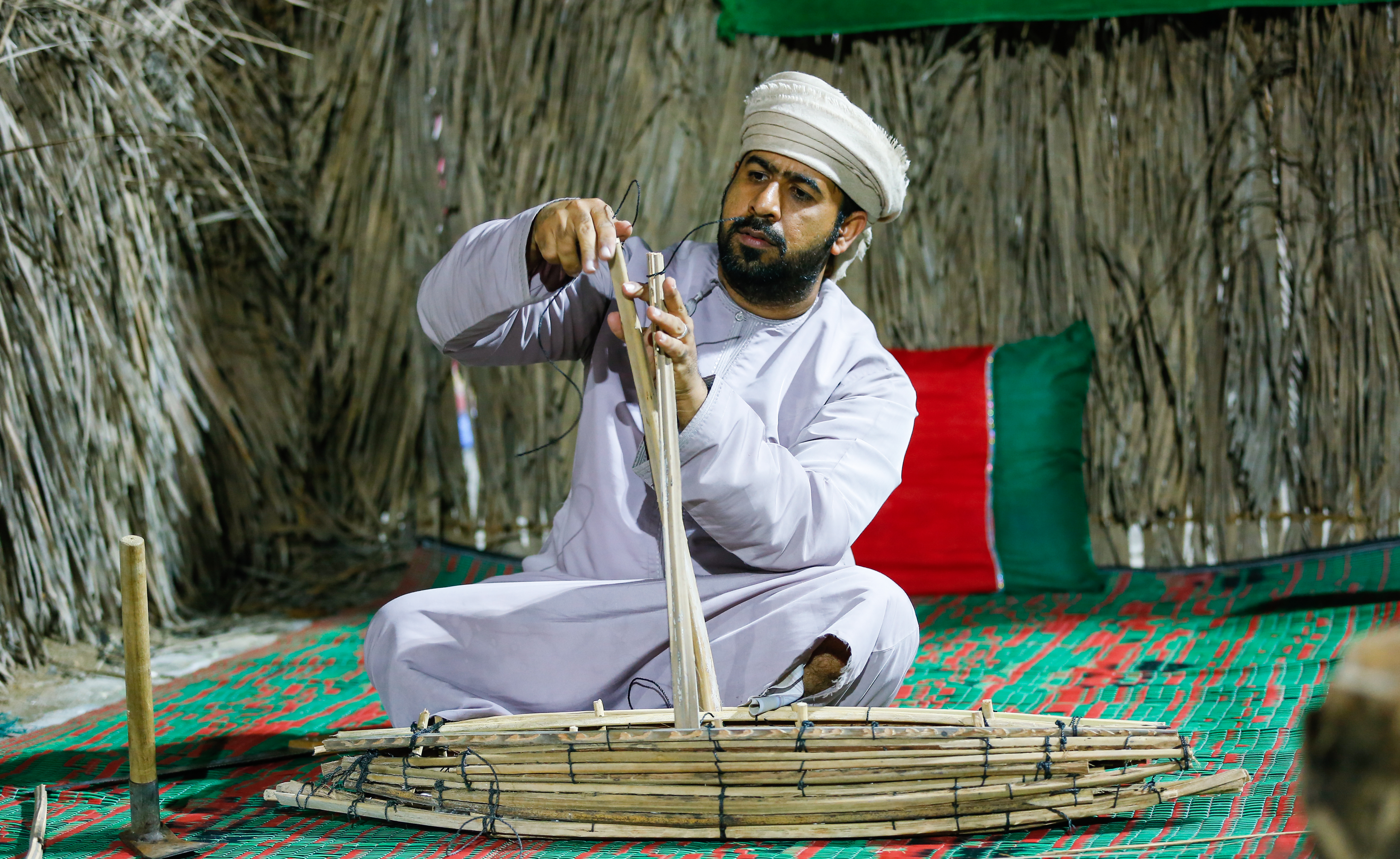 #OmanPride: Heritage Village at Muscat Festival