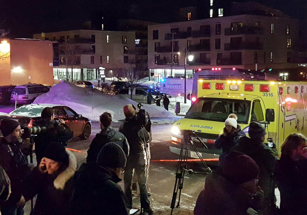 Six killed in Canada's Quebec mosque shooting, eight wounded - police