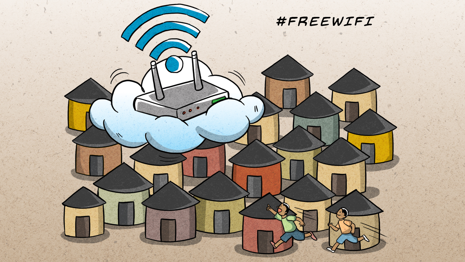 Free WiFi for 1,000 Indian villages