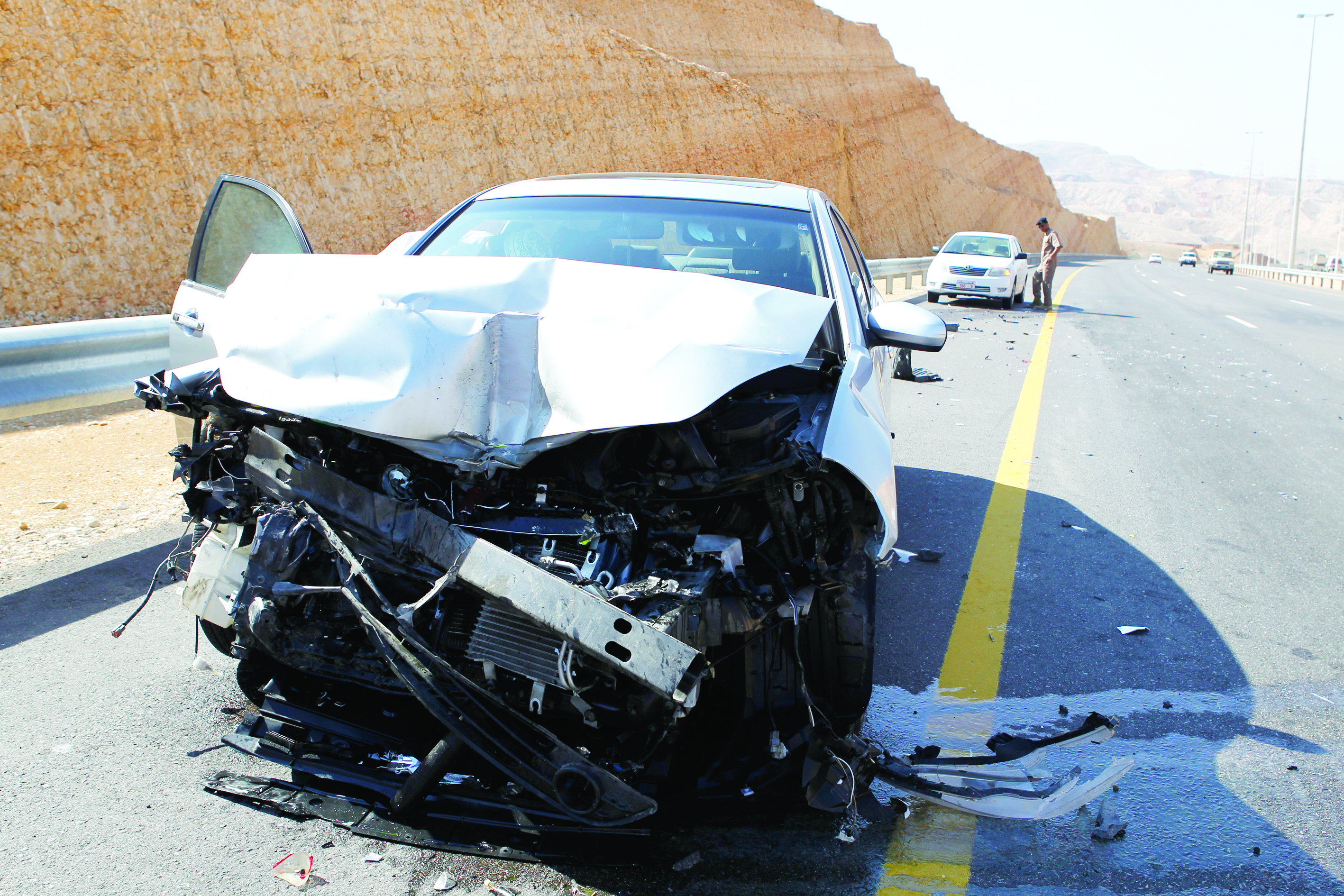 فيما استحوذت إصاباتها على 74 % من خدمات الإسعاف..
السرعة في مقدمة أسباب حوادث المرور