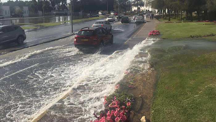 Qurum pipe burst: Water supply will not be disrupted, says PAEW