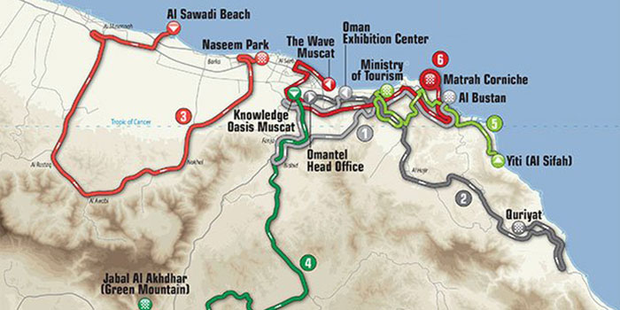 Cycling: Tour of Oman routes revealed