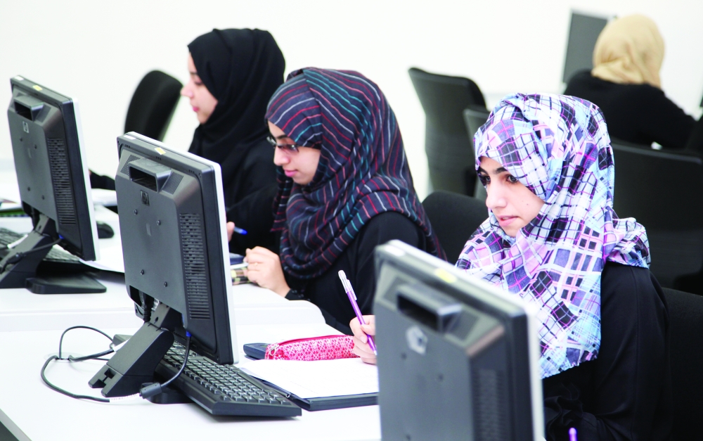 ‏583 طالباً وطالبة بنظام التفرغ الجزئي بالكليات التقنية