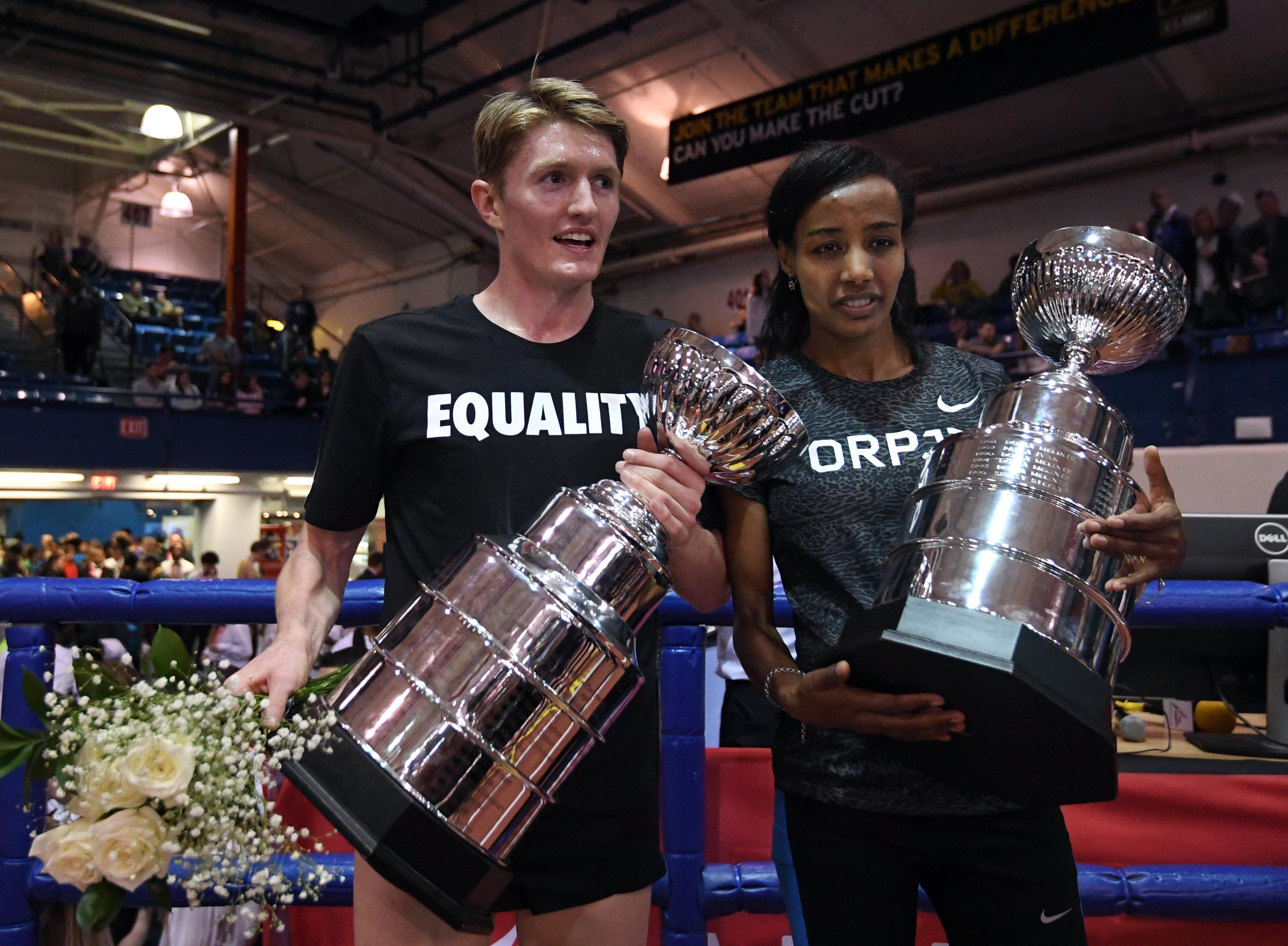 Athletics: Host of 2017 bests and a wedding present at Millrose
